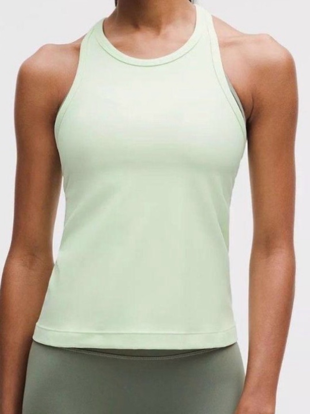 lululemon Align Racer back- waist length, Light Mint